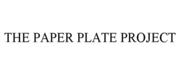 THE PAPER PLATE PROJECT trademark