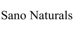SANO NATURALS trademark
