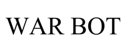 WAR BOT trademark