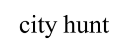 CITY HUNT trademark
