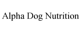 ALPHA DOG NUTRITION trademark