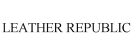 LEATHER REPUBLIC trademark