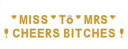 MISS TO MRS CHEERS BITCHES trademark