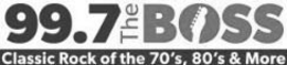 99.7 THE BOSS CLASSIC ROCK OF THE 70'S, 80'S & MORE trademark