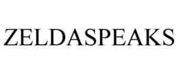 ZELDASPEAKS trademark