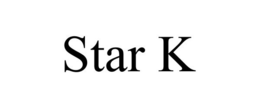 STAR K trademark