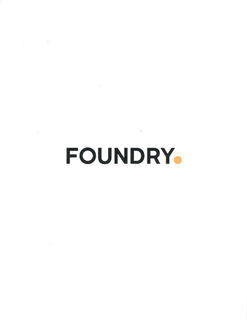 FOUNDRY trademark