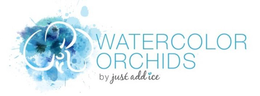WATERCOLOR ORCHIDS BY JUST ADD ICE trademark