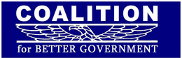 COALITION FOR BETTER GOVERNMENT trademark