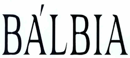 BALBIA trademark