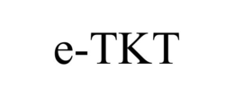 E-TKT trademark