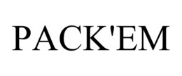 PACK'EM trademark