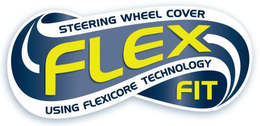 FLEX FIT STEERING WHEEL COVER USING FLEXICORE TECHNOLOGY trademark
