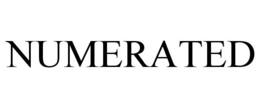 NUMERATED trademark