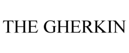 THE GHERKIN trademark