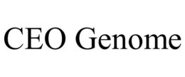 CEO GENOME trademark