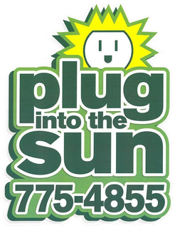 PLUG INTO THE SUN 775-4855 trademark