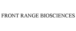FRONT RANGE BIOSCIENCES trademark