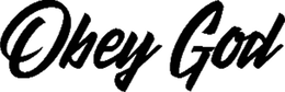 OBEY GOD trademark