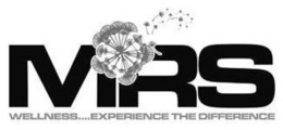 MRS WELLNESS...EXPERIENCE THE DIFFERENCE trademark