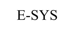 E-SYS trademark