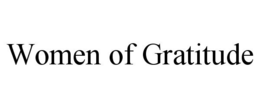WOMEN OF GRATITUDE trademark