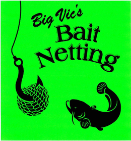 BIG VIC'S BAIT NETTING trademark