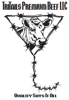 TRITAILS PREMIUM BEEF LLC QUALITY SAYS IT ALL trademark