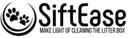 SIFTEASE MAKE LIGHT OF CLEANING THE LITTER BOX trademark