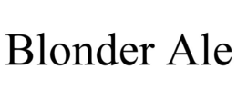 BLONDER ALE trademark