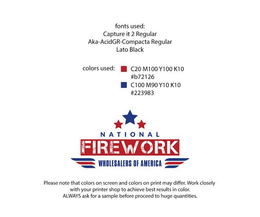 NATIONAL FIREWORK WHOLESALERS OF AMERICA trademark