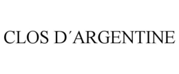 CLOS D´ARGENTINE trademark