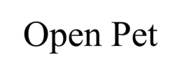 OPEN PET trademark