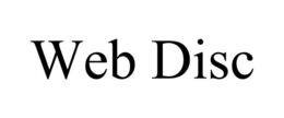 WEB DISC trademark