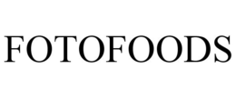 FOTOFOODS trademark