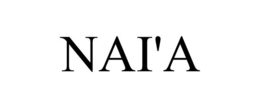 NAI'A trademark