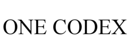 ONE CODEX trademark