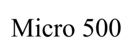 MICRO 500 trademark