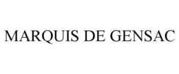 MARQUIS DE GENSAC trademark