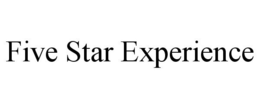 FIVE STAR EXPERIENCE trademark