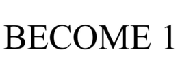 BECOME 1 trademark
