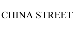 CHINA STREET trademark