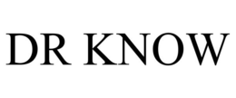 DR KNOW trademark