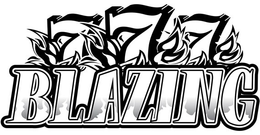 777 BLAZING trademark