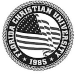 FLORIDA CHRISTIAN UNIVERSITY 1985 trademark