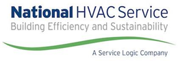 NATIONAL HVAC SERVICE BUILDING EFFICIENCY AND SUSTAINABILITY A SERVICE LOGIC COMPANY trademark