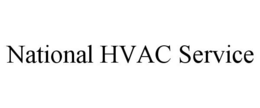 NATIONAL HVAC SERVICE trademark