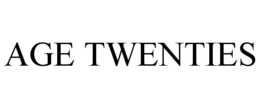 AGE TWENTIES trademark