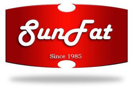 SUN FAT SINCE 1985 trademark