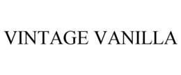 VINTAGE VANILLA trademark